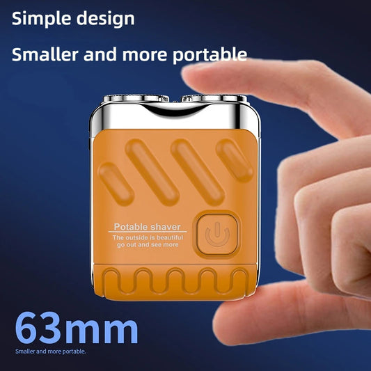 Mini Electric Travel Shaver Men Pocket Size Type-c Rechargeable Portable Painless Cordless Trimmer Knive Face Beard Razor 면도기 - The Shop At Crown Perth
