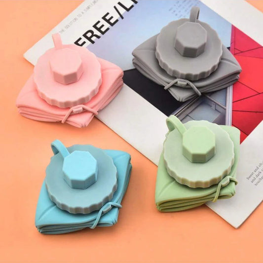 1Pc 600mlLarge Collapsible Silicone Cup-Portable Travel Water Bottle for Outdoor, Food-Grade with Fresh Colors, Foldable Design - The Shop At Crown Perth