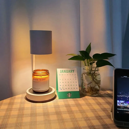 Korean Candle Warmer Lamp Candle Tray  Candle Holder Modern Dimmable Electric Night Light Fragrance Light Desk Decor Lighting - The Shop At Crown Perth