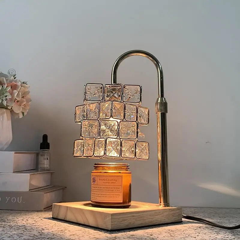 Warmer Night Light for Bedroom, Decorative Ambient Table Lamp for Home Desktop Bedside(Does not Include a Scented Candle.) - The Shop At Crown Perth