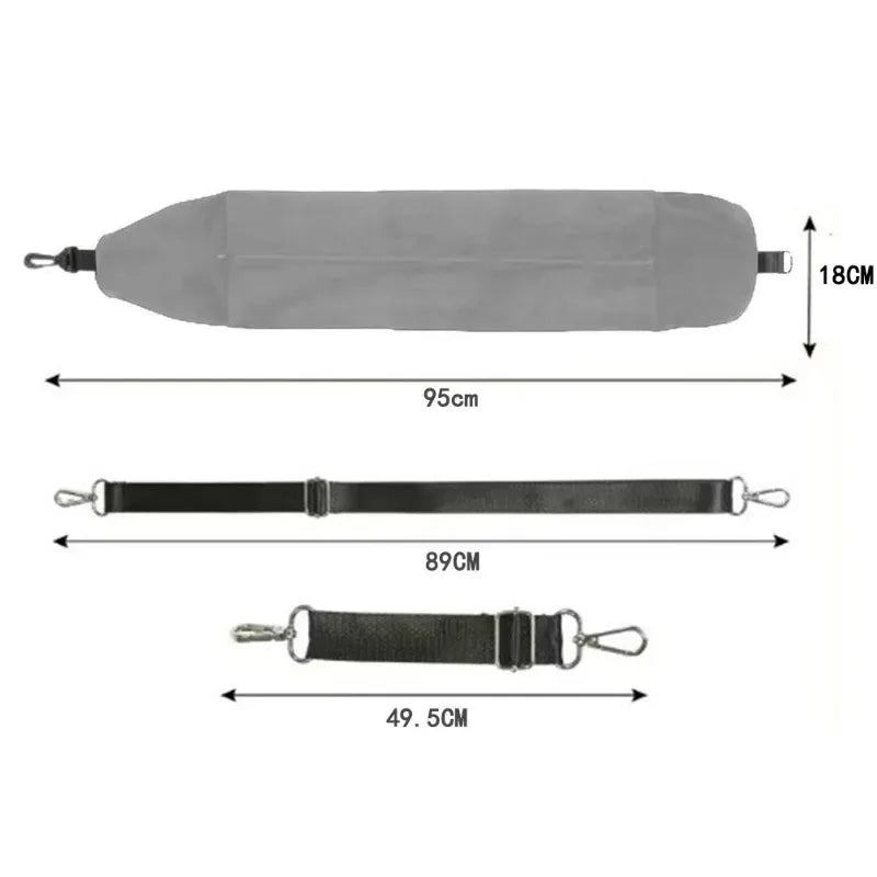 Travel Neck Pillow with Fillable Clothing U-Shaped Pillowcase, Extra Storage Bag, Velvet Neck Pillow Cover for Airplane Travel - The Shop At Crown Perth