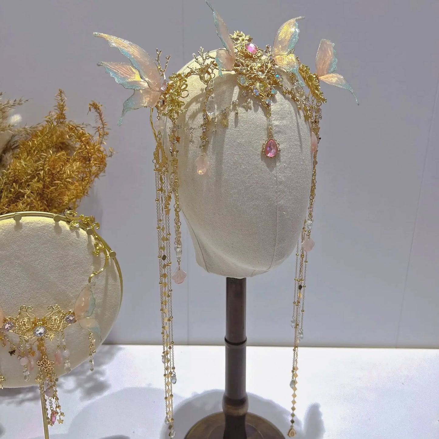 Fairy Mermaid Hair Crown Handmade Hair Accessories Ancient Style Flow Princess Jewelry Set - The Shop At Crown Perth