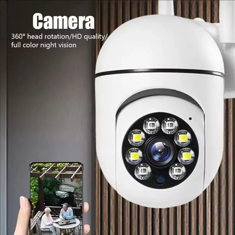 A7 1080P PTZ WiFi Security Camera with Audio – Outdoor Wireless CCTV - The Shop At Crown Perth