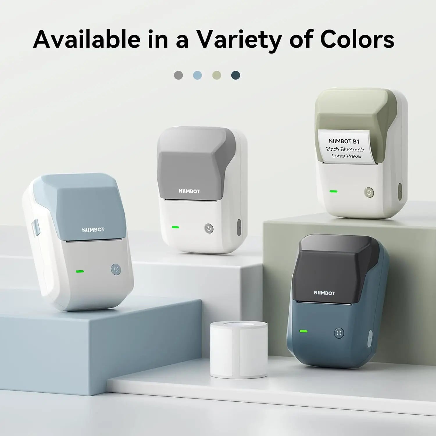 B1 Portable Thermal Label Printer – 2-Inch Bluetooth Sticker & Waterproof Label Maker - The Shop At Crown Perth