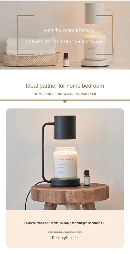 Korean Candle Warmer Lamp Candle Tray  Candle Holder Modern Dimmable Electric Night Light Fragrance Light Desk Decor Lighting - The Shop At Crown Perth