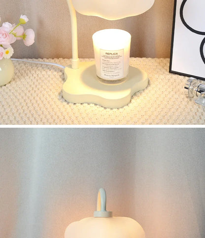 Creative Cloud-Shaped Wax Melt Lamp with Timer  Aromatherapy Night Light, Scented Candle Warmer, Stylish Desk Table Lamp - The Shop At Crown Perth