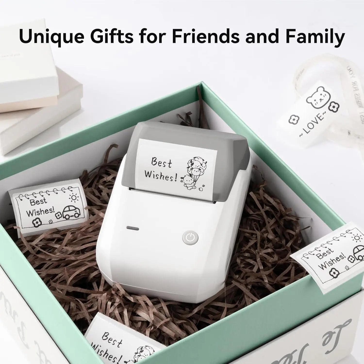 B1 Portable Thermal Label Printer – 2-Inch Bluetooth Sticker & Waterproof Label Maker - The Shop At Crown Perth