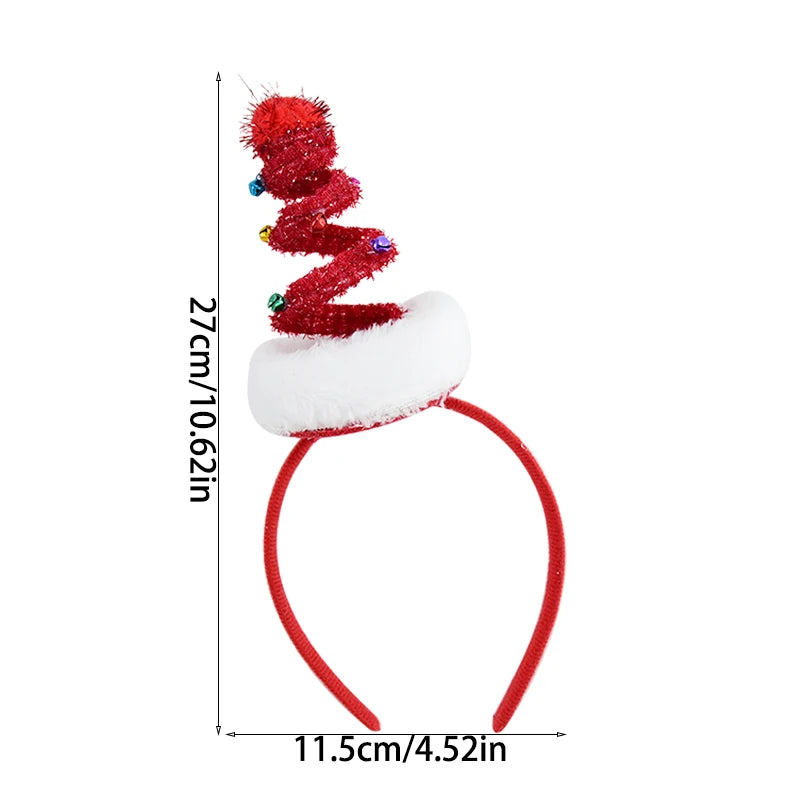 Christmas Headband Kids Adult Santa Claus Elk Xmax Tree Hair Accessories Photo Props Christmas Decoration 2025 New Year Gifts - The Shop At Crown Perth