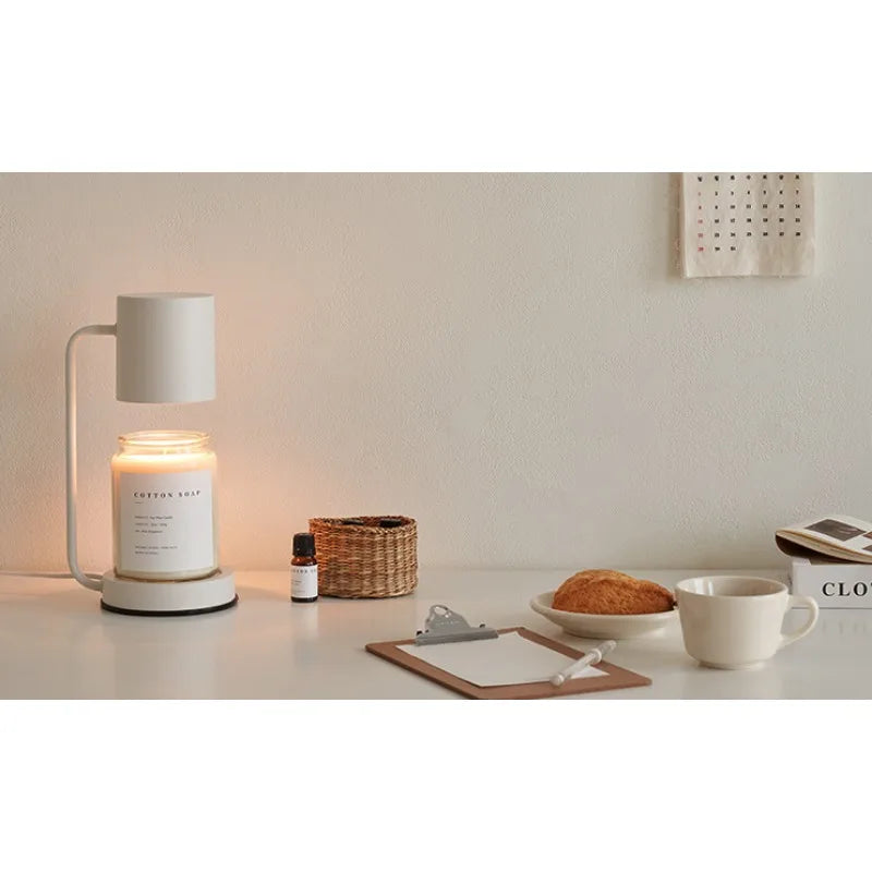 Korean Candle Warmer Lamp Candle Tray  Candle Holder Modern Dimmable Electric Night Light Fragrance Light Desk Decor Lighting - The Shop At Crown Perth