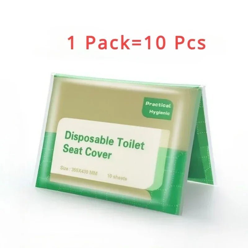 Disposable Toilet Seat Cover Portable Travel Camping Hotel Bathroom Degradable Waterproof Toilet Mat Bathroom Accessories - The Shop At Crown Perth