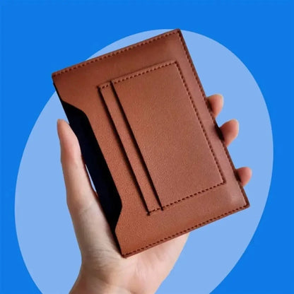 Multicolor Passport Cover PU Waterproof Card Holder Large Capacity Multi-slots Certificate Storage Bag Travel Bussiness Wallet - The Shop At Crown Perth