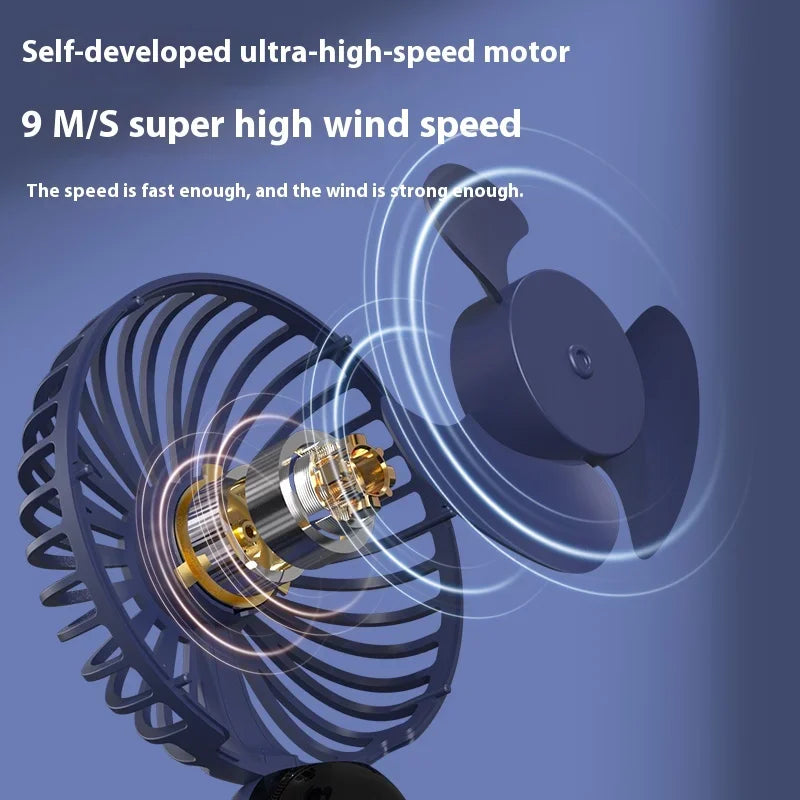 Ultra-high-speed motor with text on a blue background